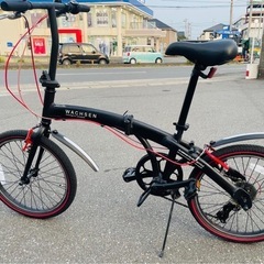 WACHSEN（ヴァクセン）折りたたみ自転車「Angriff（アングリフ）BA-100」の画像