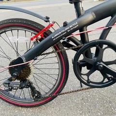 WACHSEN（ヴァクセン）折りたたみ自転車「Angriff（アングリフ）BA-100」の画像