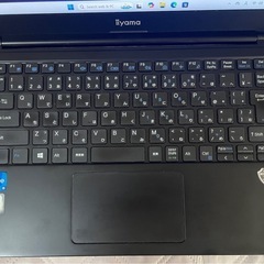 iiyama  超軽量 14型ハイスペックノートパソコン　オフィスあり の画像