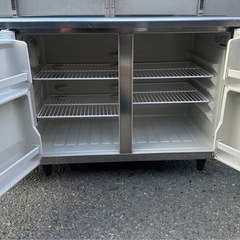 【動確済み】ホシザキ 業務用 台下冷蔵庫 RT-120PNE1 1200×600×800 冷蔵252L 単相 100V テーブル形冷蔵庫 冷蔵コールドテーブル 大阪の画像