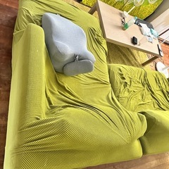 L字のソファです。の画像