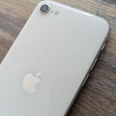 美品! Apple iPhone SE ホワイト 64GB シムフリーの画像