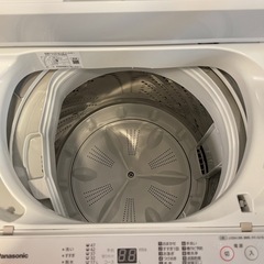 【Panasonic 全自動電気洗濯機 】NA-F50BE8 2021年製★凹みはあるけど美品 5.0kgの画像