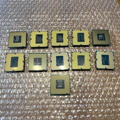 CPU まとめ売り まとめ 11個の画像