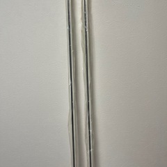 新品！未使用！カーテン　レール　白　ホワイト　2本の画像