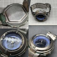 Y284　不動　CASIO Baby-G 2787　MSG-10000 　 レディースウォッチ　腕時計　パープル系　カシオベビーG　※ベルト金具不良の画像