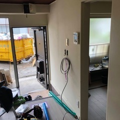 戸建て現状回復工事手元作業の画像