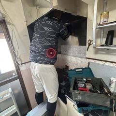 戸建て現状回復工事手元作業の画像