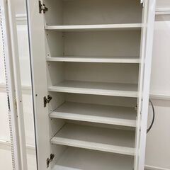 ★ジモティ割引あり★【リユースのサカイ野々市店】食器棚（細） W(幅)60×D(奥行き)45×H(高さ)196cm ※クリーニング済みの画像