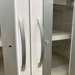 ★ジモティ割引あり★【リユースのサカイ野々市店】食器棚（細） W(幅)60×D(奥行き)45×H(高さ)196cm ※クリーニング済みの画像