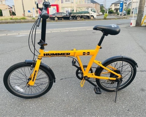 「HUMMER（ハマー）の折りたたみ自転車」