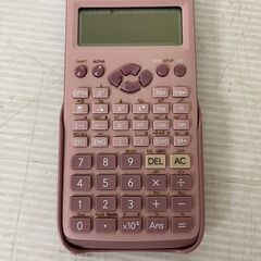 【CASIO】 カシオ  fx-83GTX 関数電卓 CLASSWIX 関数 電卓 動作確認済み ピンク A0233の画像
