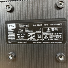 【引取大歓迎】ＴＣＬ40形　液晶テレビの画像