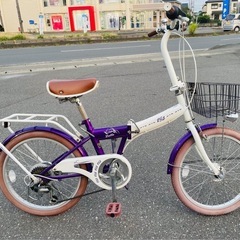 21Technology（21テクノロジー）の折りたたみミニベロ自転車「SOLA206」の画像