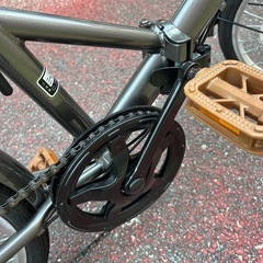 【ジャンク】6段変速折りたたみ自転車 20インチの画像