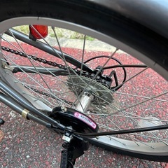 【ジャンク】6段変速折りたたみ自転車 20インチの画像