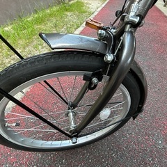 【ジャンク】6段変速折りたたみ自転車 20インチの画像