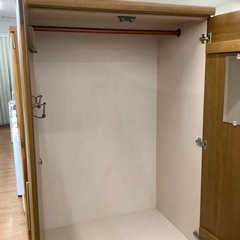 洋タンス ２枚扉 取りに来れる方限定！の画像