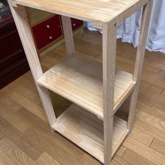 美品　NITORI ニトリ パインラック マンクス 2段の画像