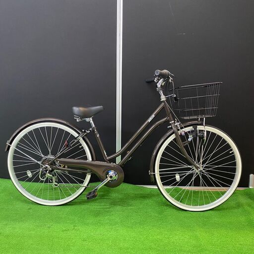 シティ車　MOLLIS モーリス　ホワイト　26インチ　変速付き シティ車 MOLLIS モーリス ホワイト 26インチ 変速付き