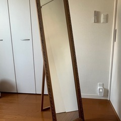 アンティーク　ミラー　全身鏡の画像