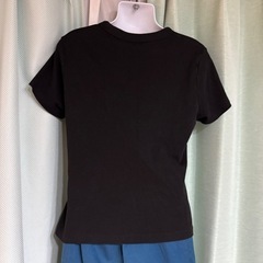 GU コットンスムースクルーネックTシャツ Lサイズ☆の画像
