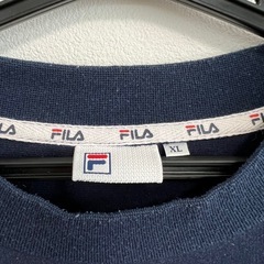 FILA トレーナー XL ネイビー/ホワイト/レッドの画像
