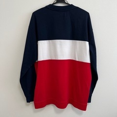 FILA トレーナー XL ネイビー/ホワイト/レッドの画像