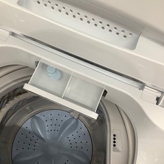 安心の1年保証付 Hisense 全自動洗濯機 5.5kg 2024年製 売ります！取りに来れる方限定！の画像