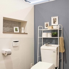 トイレ上収納ラックの画像