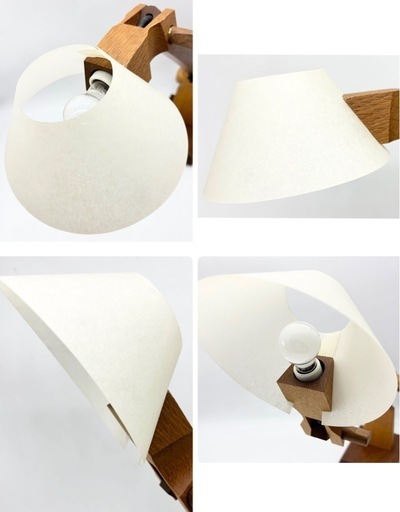 中古◆雉子舎◆木製デスクライト◆飛騨高山 中古◇雉子舎◇木製デスクライト◇飛騨高山