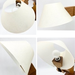 中古◆雉子舎◆木製デスクライト◆飛騨高山の画像