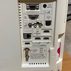 24型テレビ シャープAQUOS LC-27K5 リモコン付きの画像