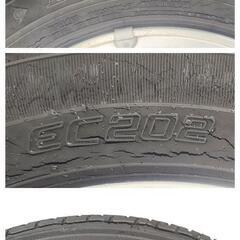 ダイハツ ムーヴ(GF−L900S)純正13㌅アルミホイールとサマータイヤ(DUNLOP DIGI-TYRE EC202)の4本セットの画像