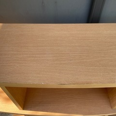 ★メーカー不明 ＴＶ台 木製★ジャンク扱い品の画像