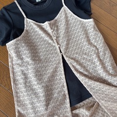 ロングキャミソールワンピの画像