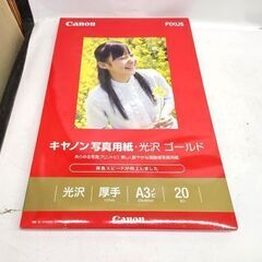 未開封品 キャノン 写真用紙・光沢 ゴールド A3 20枚入 A4 100枚入 2箱セット GL-101A3N20 GL-101A4100 キヤノン CANON 札幌市 平岸店の画像