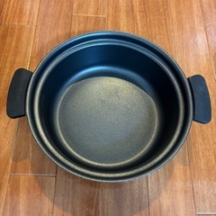 土鍋風アルミ鍋　3〜4人用の画像