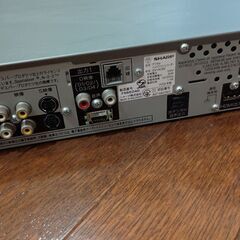 SHARP デジタルハイビジョンレコーダー DV-AC82の画像