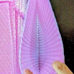 プチプチ　厚手　袋タイプ　100枚の画像