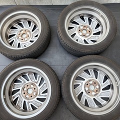 スズキスペーシア純正15インチ タイヤオマケ ４本の画像