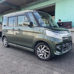 スズキ　H25年式　スペーシアカスタムTS  ターボ　車検付き　両側パワースライドドア　鹿児島の画像