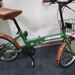 折りたたみ自転車の画像