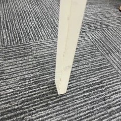 白色デスク 横125cm×縦75cm×高さ73.5cmの画像