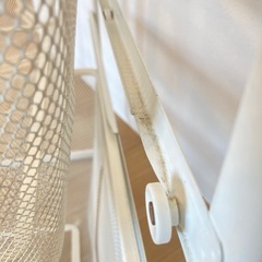 IKEA アルゴート　メッシュバスケット　2段　引き出し　ホワイトの画像