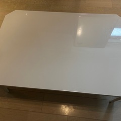 【安心設計】折りたたみローテーブル【90×60×31.5】の画像