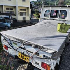 軽トラ　ハイゼット目に見える錆び腐食のない綺麗な車の画像