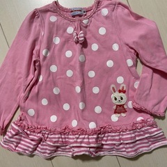 女の子90サイズ長袖　9点①の画像