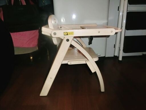 チェア 椅子 キッズ ベビー アーチ 木製 ローチェアⅢ ナチュラル