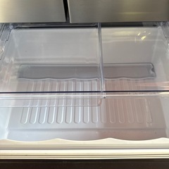 【R0004】シャープ 6ドア冷凍冷蔵庫 457L 自動製氷 プラズマクラスタ COCORO HOME 作りおきルーム SJ-MF46J 中古家電 店頭引取歓迎の画像